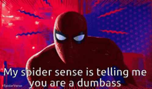 Spider Man Spider Sense GIF - Spider Man Spider Sense Telling Me GIFs
