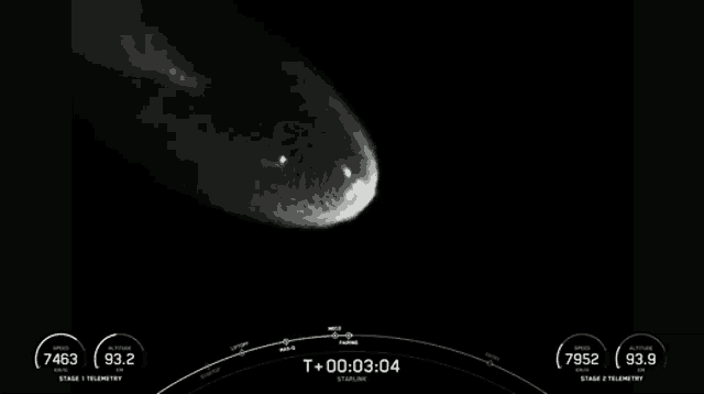 Spacex Falcon GIF - Spacex Falcon Moon GIFs