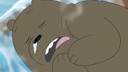Freezing Grizzly GIF - Freezing Grizzly We Bare Bears GIFs