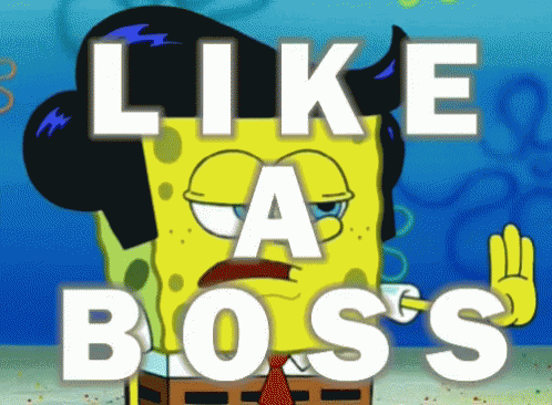 Spongebob Like A Boss GIF - Spongebob Like A Boss GIFs