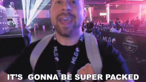Its Gonna Be Super Packed Overtflow GIF - Its Gonna Be Super Packed Overtflow Full Of People GIFs