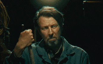 a man with a beard is giving a fist bump with the words good timezone behind him