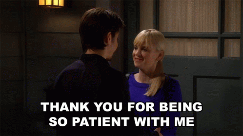 Thank You For Being So Patient With Me Christy GIF - Thank You For Being So Patient With Me Christy Anna Faris GIFs