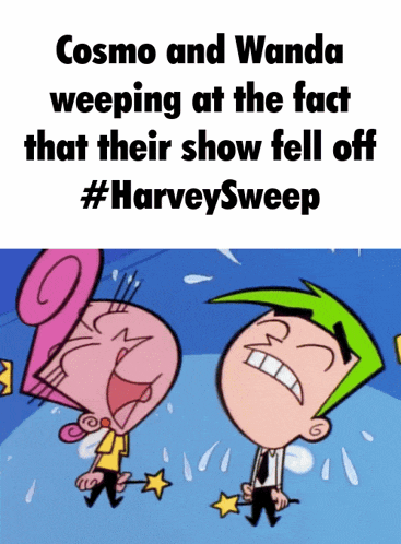 cosmo and wanda are weeping at the fact that their show fell off
