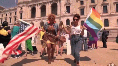 Happy Excited GIF - Happy Excited Flags GIFs