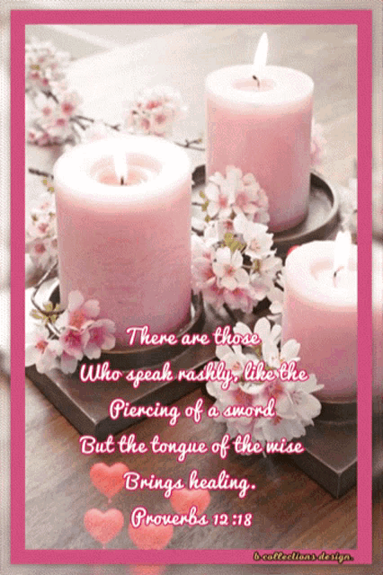 there are those who speak rashly like piercing of a sword but the tongue of the wise brings healing proverbs 12:18