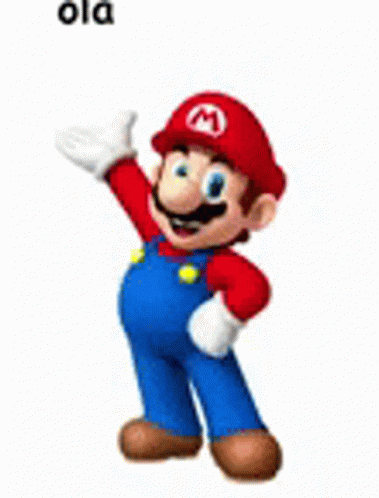 Hola Mario GIF - Hola Mario Bros GIFs