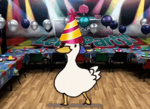 Duck Dance Birthday GIF - Duck Dance Duck Birthday GIFs