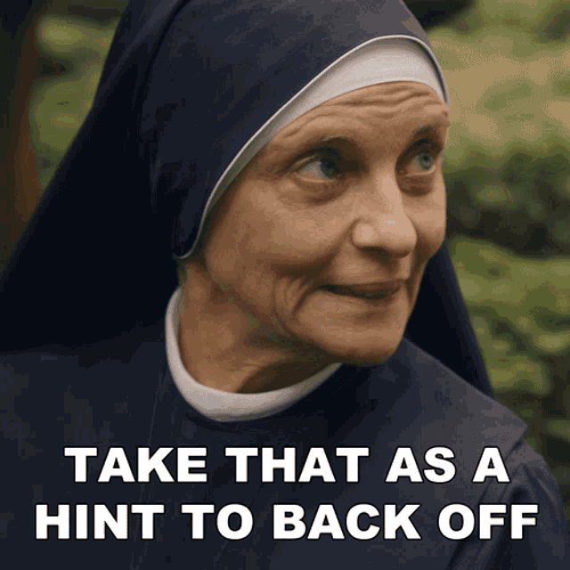 Take That As A Hint To Back Off Sister Lisa GIF - Take That As A Hint To Back Off Sister Lisa Blood And Treasure GIFs