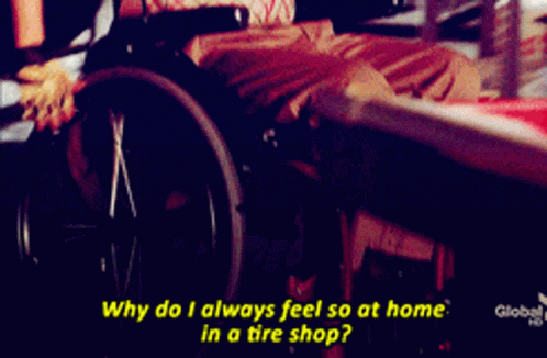 Glee Artie Abrams GIF - Glee Artie Abrams Why Do I Always Feel So At Home GIFs