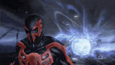 Edge Of Time 2099 GIF - Edge Of Time 2099 Spider Man 2099 GIFs