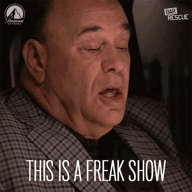 This Is A Freak Show Jon Taffer GIF - This Is A Freak Show Jon Taffer This Is A Weird Show GIFs