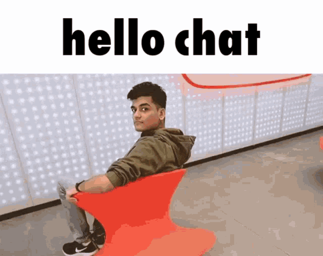 Hello Chat The Funny GIF - Hello Chat The Funny GIFs