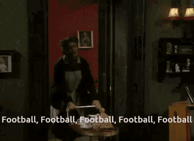 Mrs Doyle Football GIF - Mrs Doyle Football Father Ted GIFs