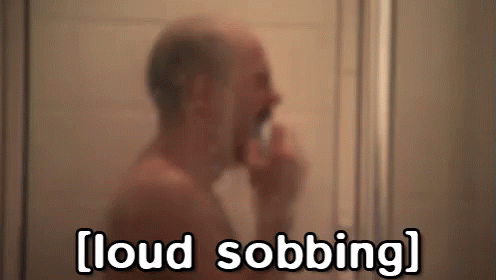 Crying In The Shower - Arrested Development GIF - Crying Sad Sadness GIFs