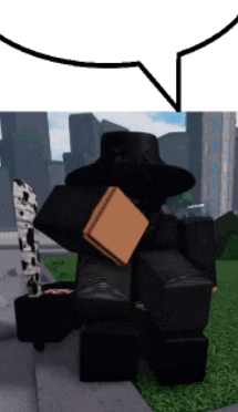 a cartoon character with a speech bubble that says ' i 'm sorry ' on it
