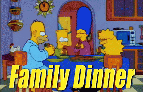 Family Dinner GIF