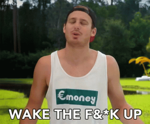 Wake The Fuck Up Head Shaking GIF - Wake The Fuck Up Head Shaking Frustrated GIFs