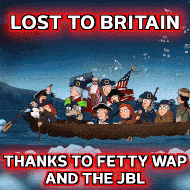 lost to britain thanks to fetty wap and the jbl poster