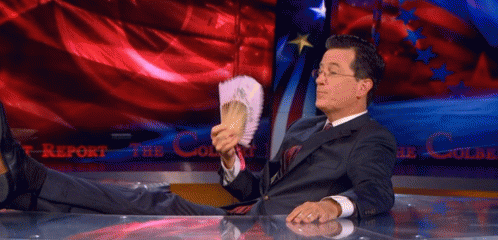 Haters Gonna Hate GIF - Late Night Fake News Colbert Report GIFs