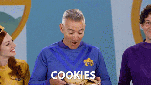 Cookies Happy GIF - Cookies Happy Anthony Field GIFs