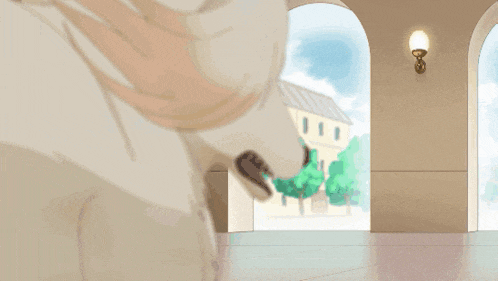a cartoon drawing of a dog laying on its back