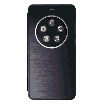 a person is pressing a button on a cell phone with their finger