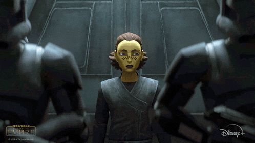 Walking Barriss Offee GIF - Walking Barriss Offee Star Wars Tales Of The Empire GIFs