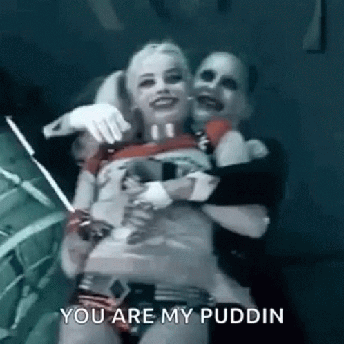 Harley Quinn Hug GIF - Harley Quinn Hug You Are My Puddin GIFs