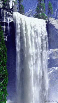 Waterfall Water GIF - Waterfall Water Falls GIFs