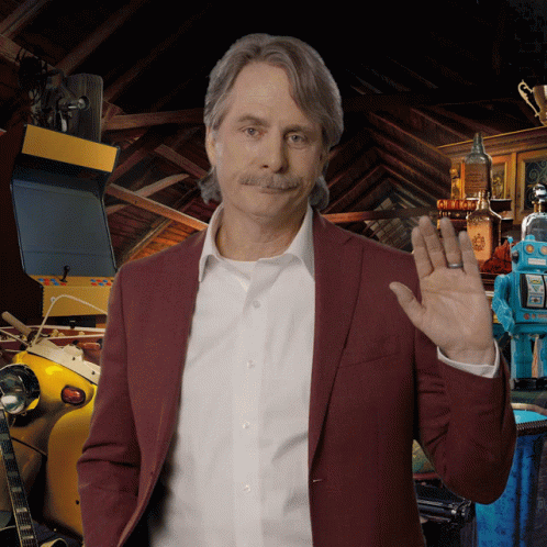 Waving Jeff Foxworthy GIF - Waving Jeff Foxworthy Whats It Worth Live GIFs