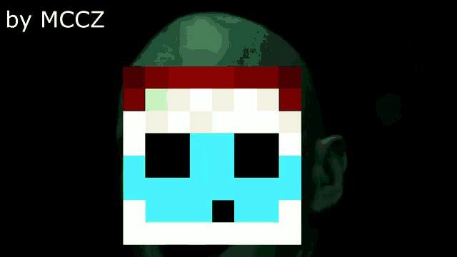 a poster for avada kedavra shows a minecraft character
