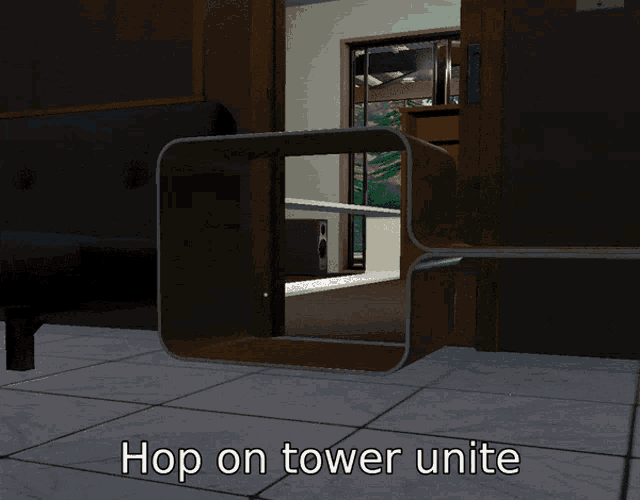 Tower Tower Unite GIF - Tower Tower Unite Hop On GIFs