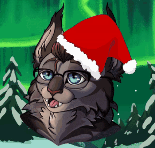 Christmas Furry GIF