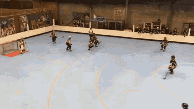 Roller Hockey Fail GIF - Roller Hockey Fail Hockey GIFs
