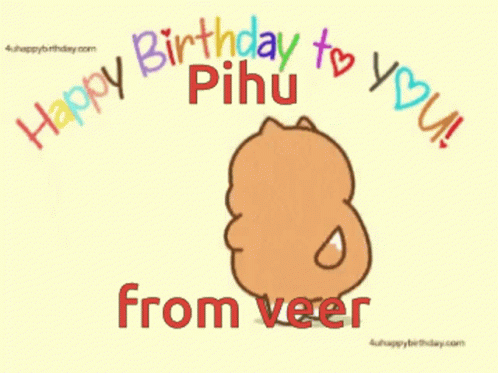 Veer Birthday GIF - Veer Birthday Pihu GIFs
