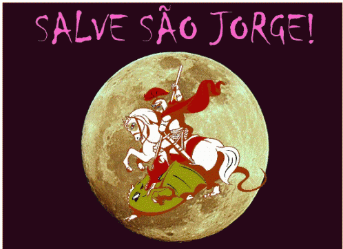 Salve São Jorge GIF - Sao Jorge Slay Dragon GIFs