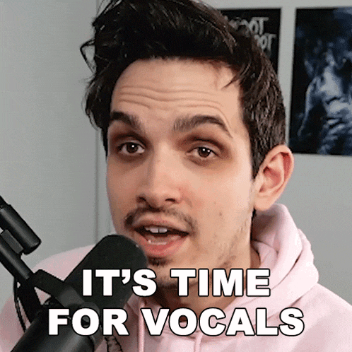 Its Time For Vocals Nik Popovic GIF - Its Time For Vocals Nik Popovic Nik Nocturnal GIFs