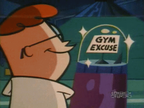 Gym Dexter GIF - Gym Dexter Excuse GIFs
