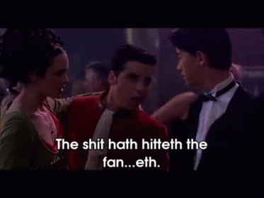 Drama At The Prom GIF - 10things I Hate About You Prom Shakespeare GIFs