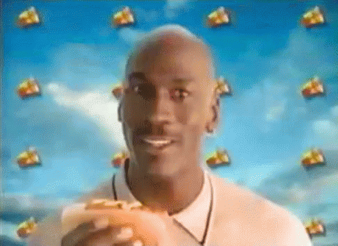 Michael Jordan Eats Hot Dog GIF - Hotdog Hotdoggifs GIFs