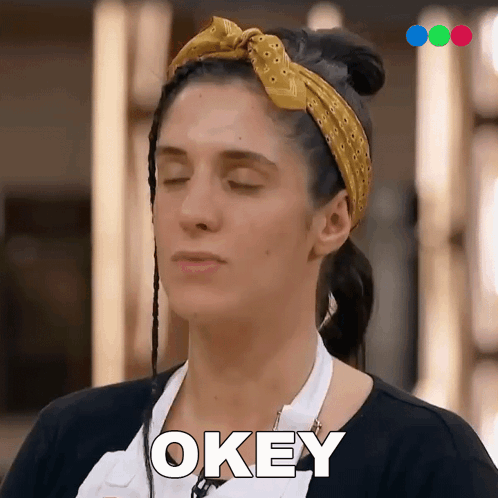 Okey Daniela GIF - Okey Daniela Masterchef Argentina GIFs