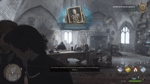 a screenshot of a video game that says quest complete on it