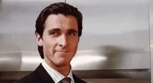 Christian Bale Eyeroll GIF - Christian Bale Eyeroll I Dont Know GIFs