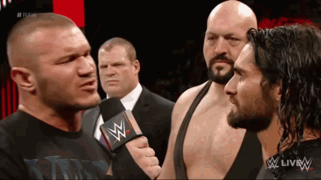 Orton Rollins GIF - Orton Rollins Big Show GIFs