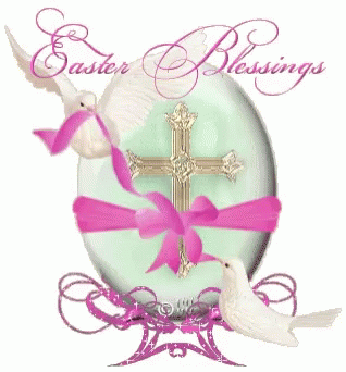 Easters Blessing Easter Egg GIF - Easters Blessing Easter Egg Cross GIFs