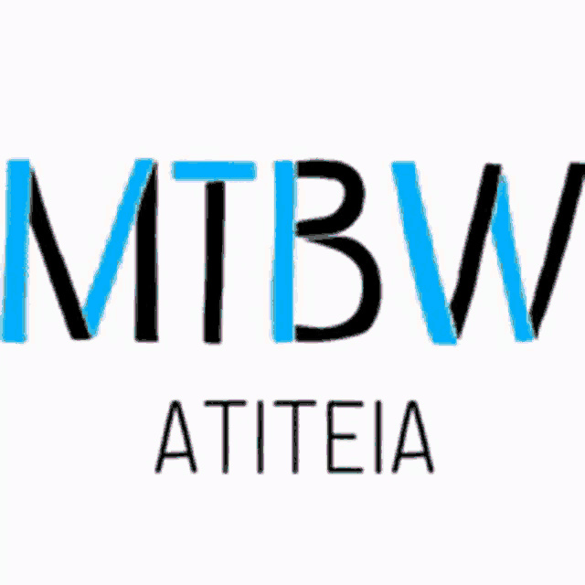 a logo for mtbw atiteia with green and black letters