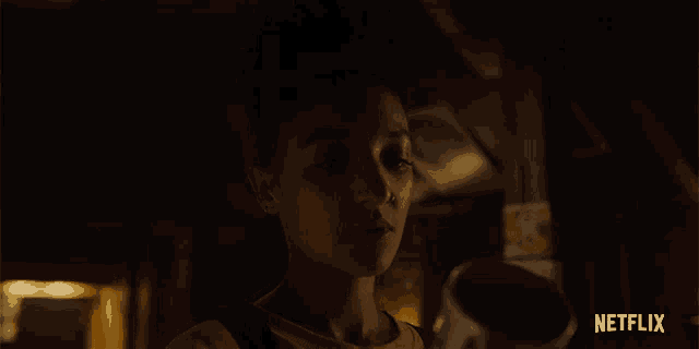 a netflix ad shows a girl saying an asshole