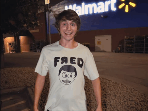 Fred Walmart GIF