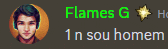 a picture of a man with headphones and the name flames g on it